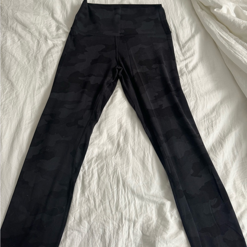Lululemon Black Camo Align Leggings